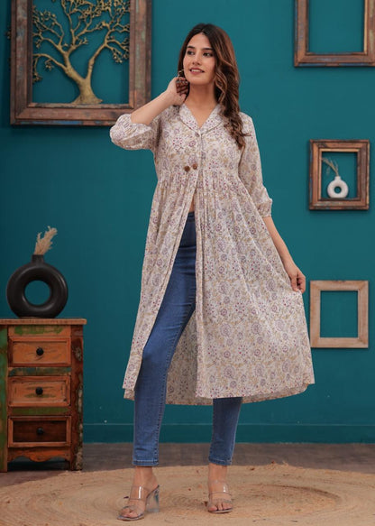 Blooming Elegance Floral Shrug