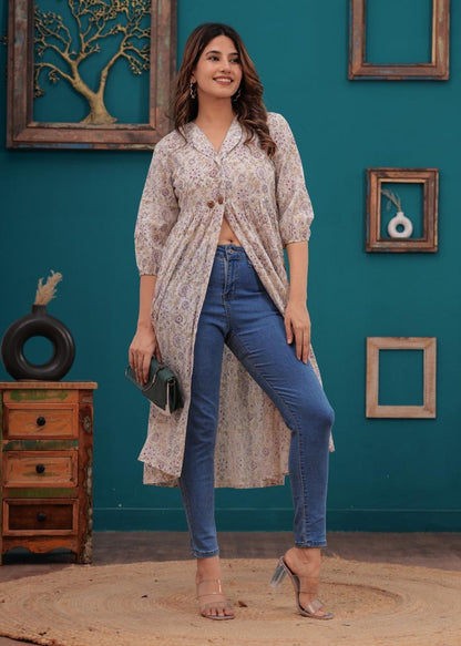 Blooming Elegance Floral Shrug