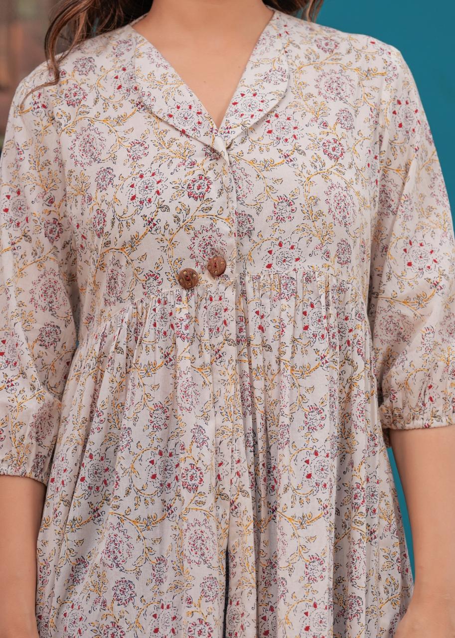 Blooming Elegance Floral Shrug